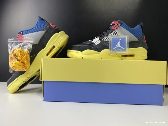 Rep OFF RETRO NOIR DC9533-001 AIR UNION 4 JORDAN 0606